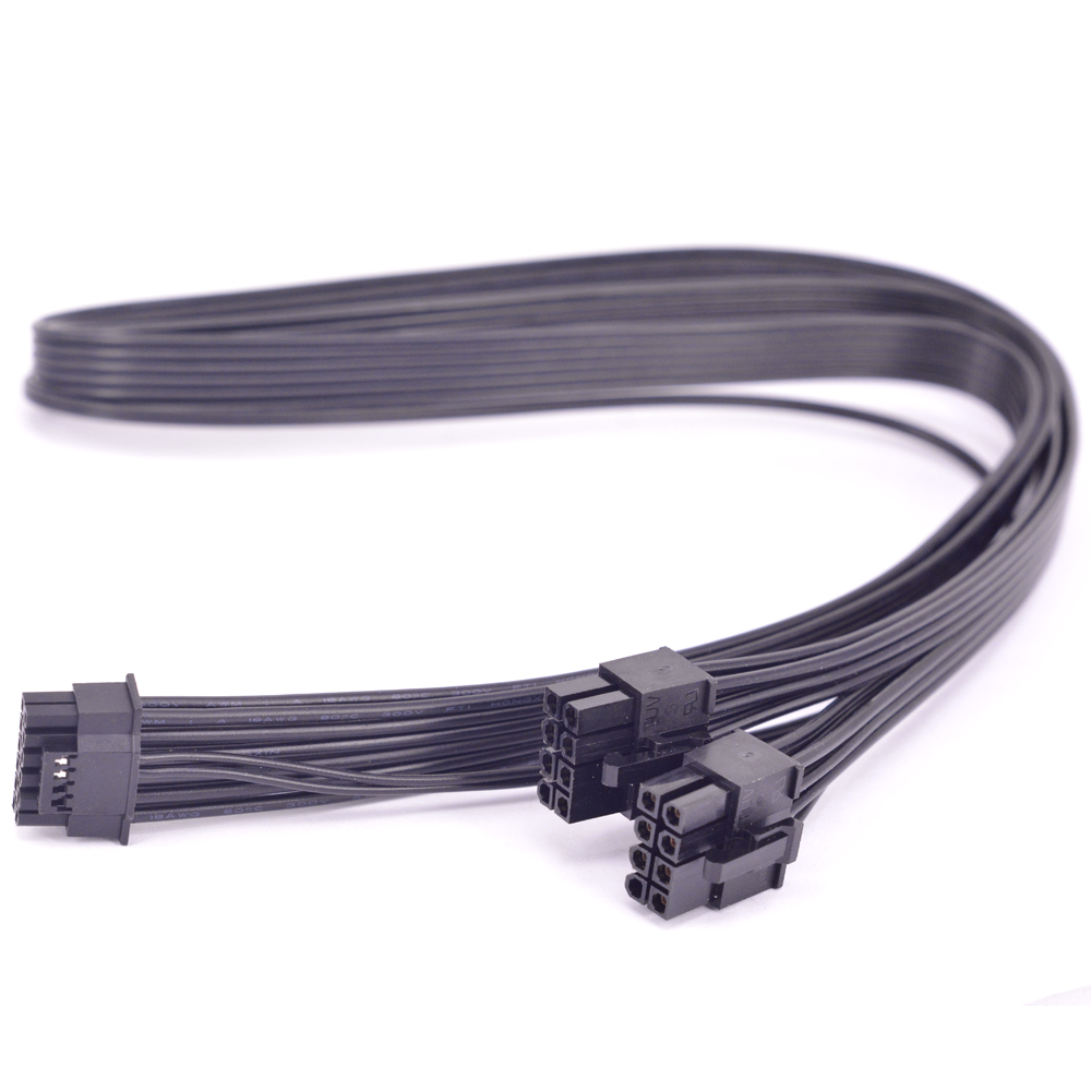 Dual 8Pin To 16Pin 12Vhpwr Cable - Untuk Seasonic PCIE 5.0 600W 12VHPWR
