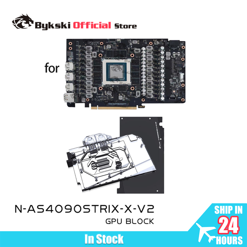 Blok GPU Bykski untuk Kartu Gr - Rtx 4090 Water Block ulasan dan harga
