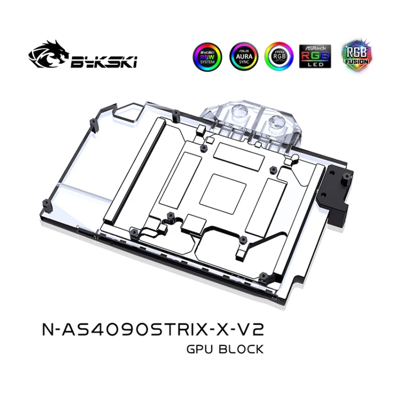 Blok GPU Bykski untuk Kartu Gr - Rtx 4090 Water Block ulasan dan harga